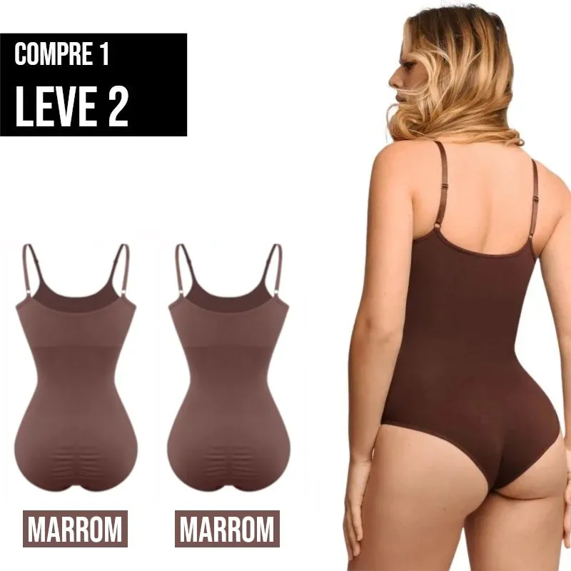 Body Feminino Modelador Compre 1 Leve 2 - Imagem 4