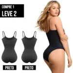 Body Feminino Modelador Compre 1 Leve 2 - Imagem 2