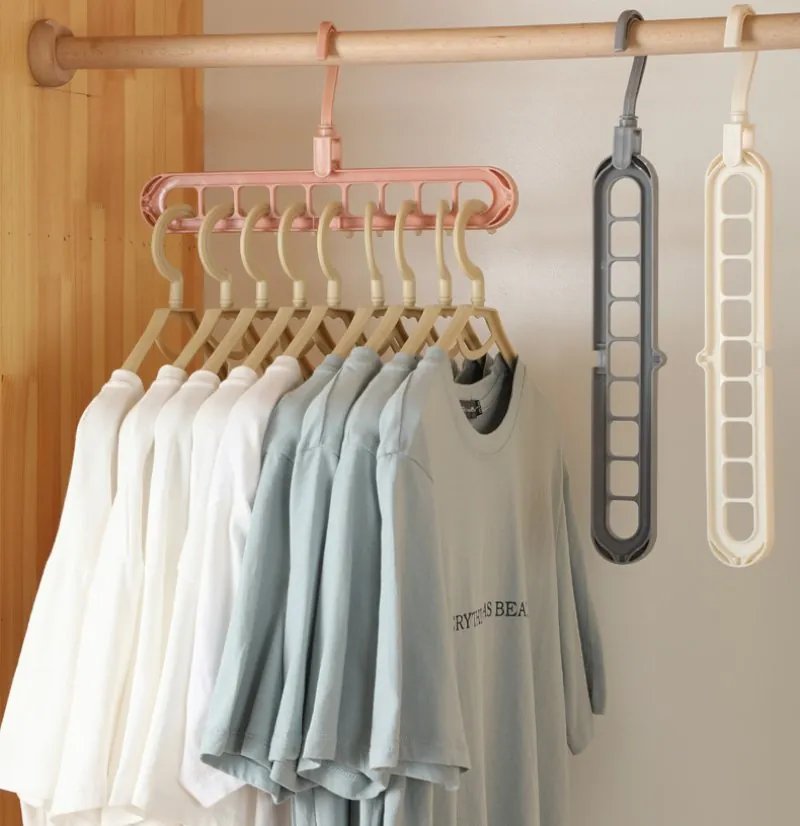 Cabide Mágico Organizador 9 Furos Compre 1 Leve 6