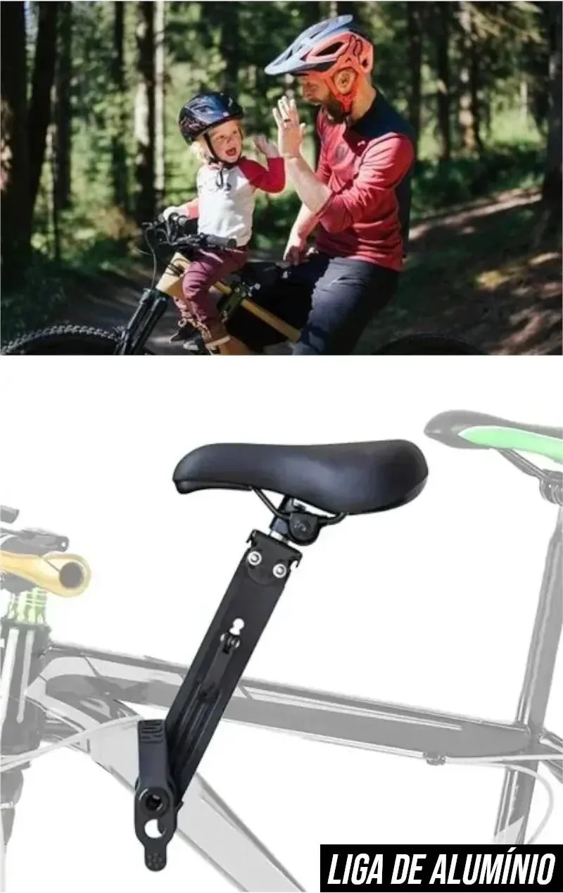 Cadeirinha Infantil para Bicicleta Mountain Bike