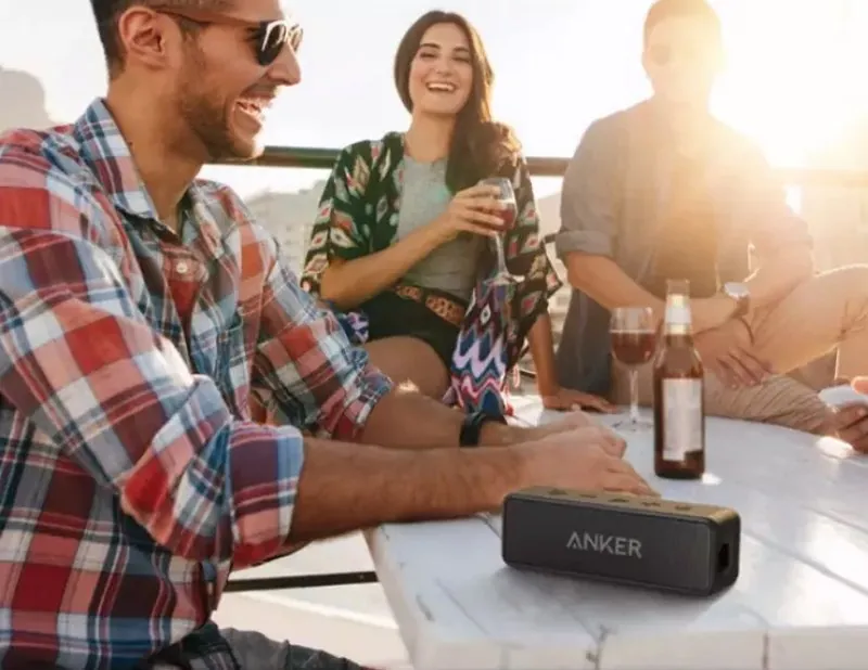 Caixa de Som Bluetooth Portátil 12W com Bateria