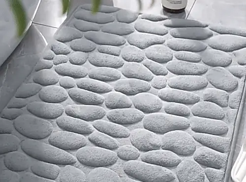 Jogo de Tapetes Antiderrapantes para Banheiro 3 Peças