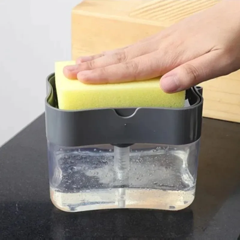 Dispenser de Detergente Compacto para Pia de Cozinha