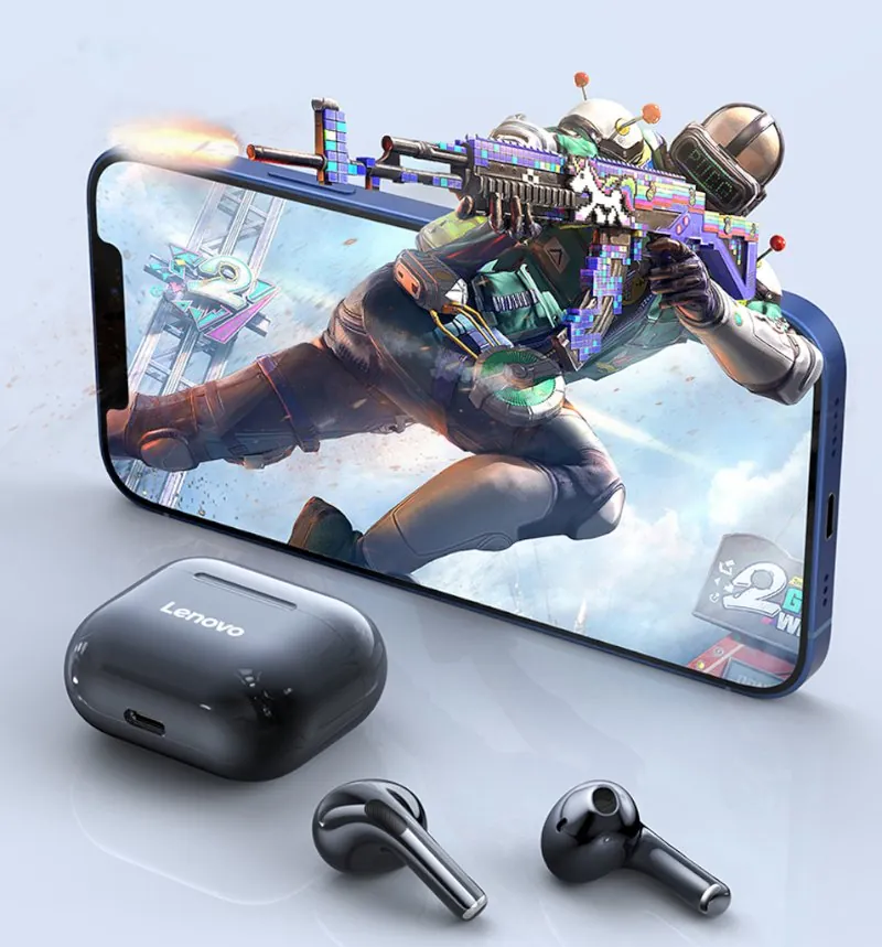 Fone de Ouvido Sem Fio Bluetooth com Microfone