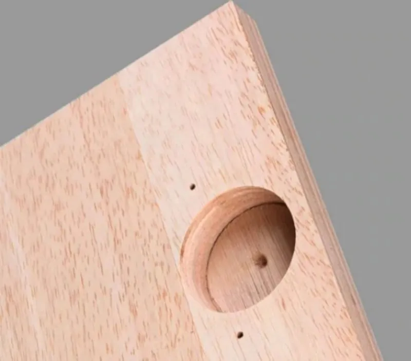 Gabarito para Furação de Dobradiças 35mm Preciso