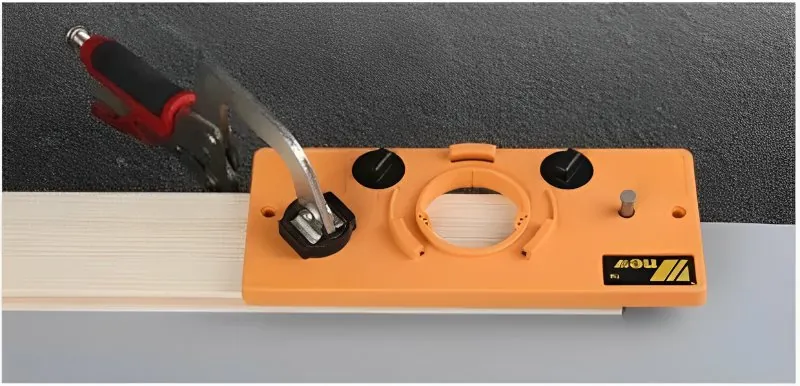 Gabarito para Furação de Dobradiças 35mm Preciso