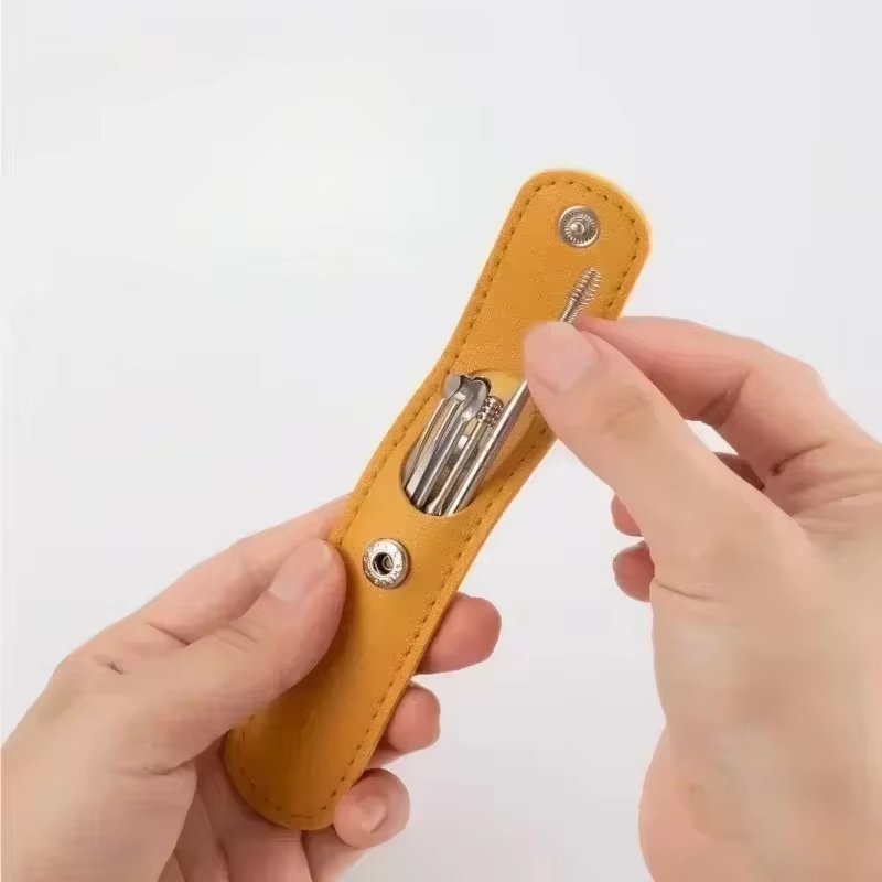 Kit Removedor de Cera de Ouvido com 6 Peças Inox