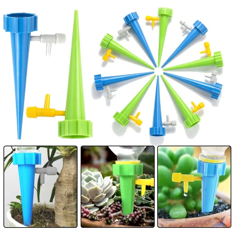 Kit de Irrigação Automática com Gotejadores para Vasos