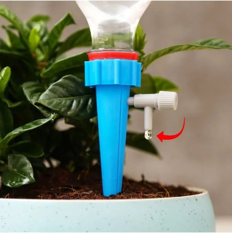 Kit de Irrigação Automática com Gotejadores para Vasos