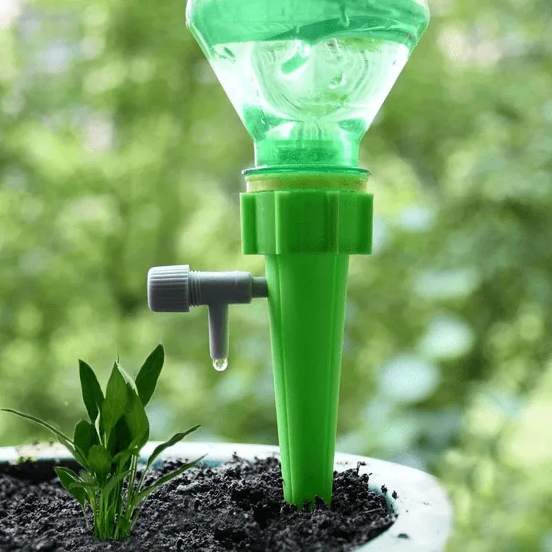 Kit de Irrigação Automática com Gotejadores para Vasos