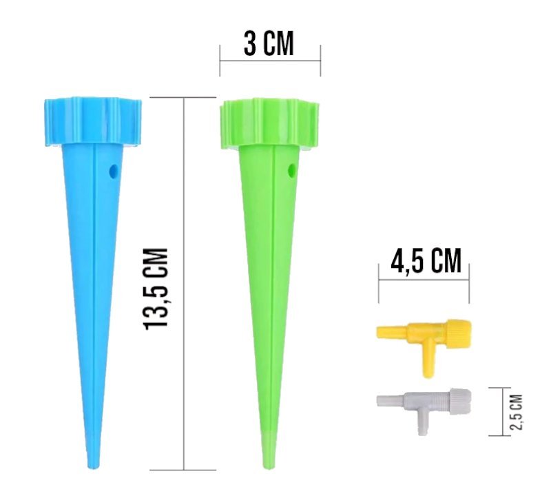 Kit de Irrigação Automática com Gotejadores para Vasos
