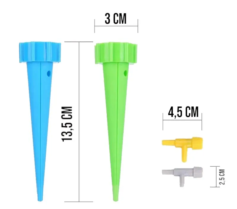 Kit de Irrigação Automática com Gotejadores para Vasos