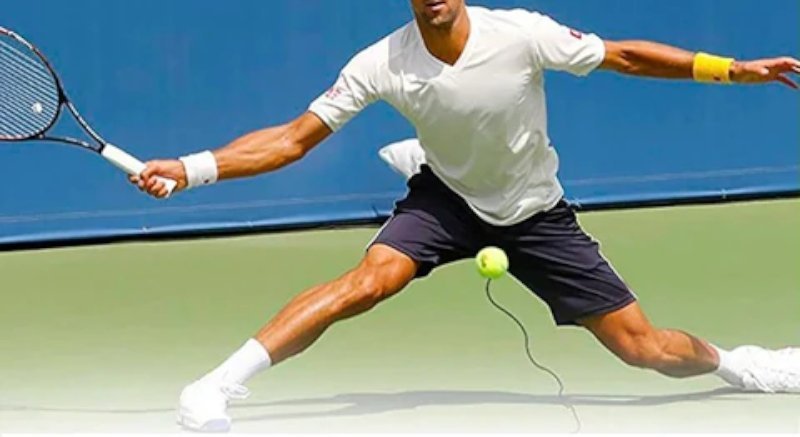 Kit de Treinamento de Tênis com Base e Elástico