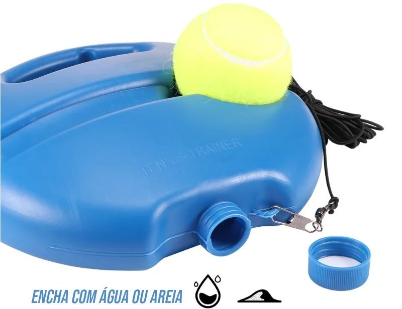 Kit de Treinamento de Tênis com Base e Elástico