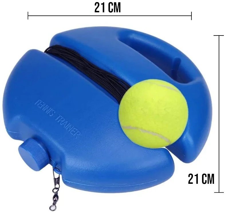 Kit de Treinamento de Tênis com Base e Elástico