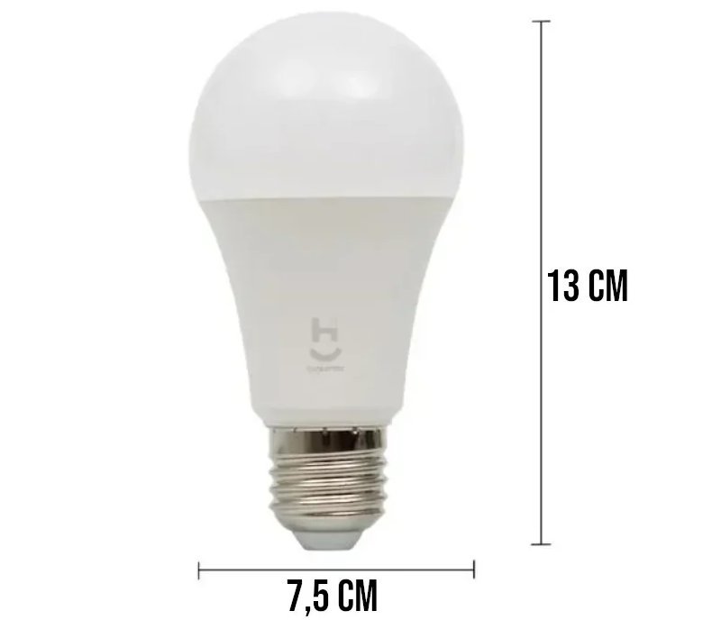 Lâmpada Inteligente LED Wi-Fi RGB com Controle por Voz