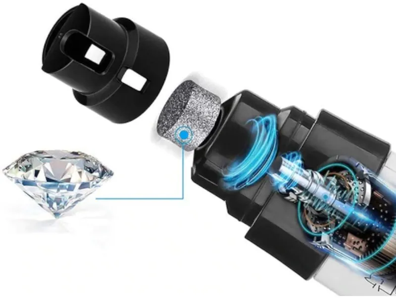 Lixador de Unha Elétrico USB para Pets Silencioso