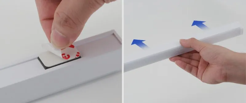 Luminária LED com Sensor de Movimento Recarregável