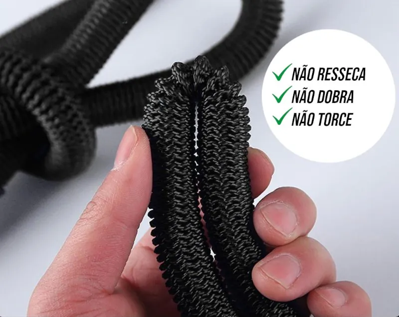 Mangueira de Jardim Expansível Flexível com Esguicho