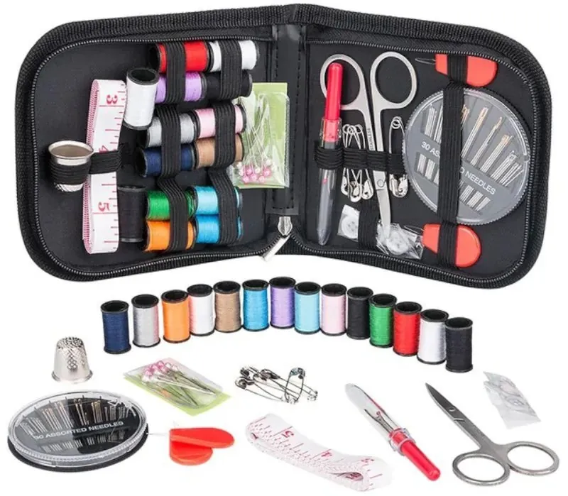 Máquina de Costura Portátil Elétrica Bivolt Compacta