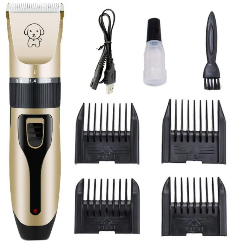 Máquina de Tosa Profissional Pet Bivolt Silenciosa
