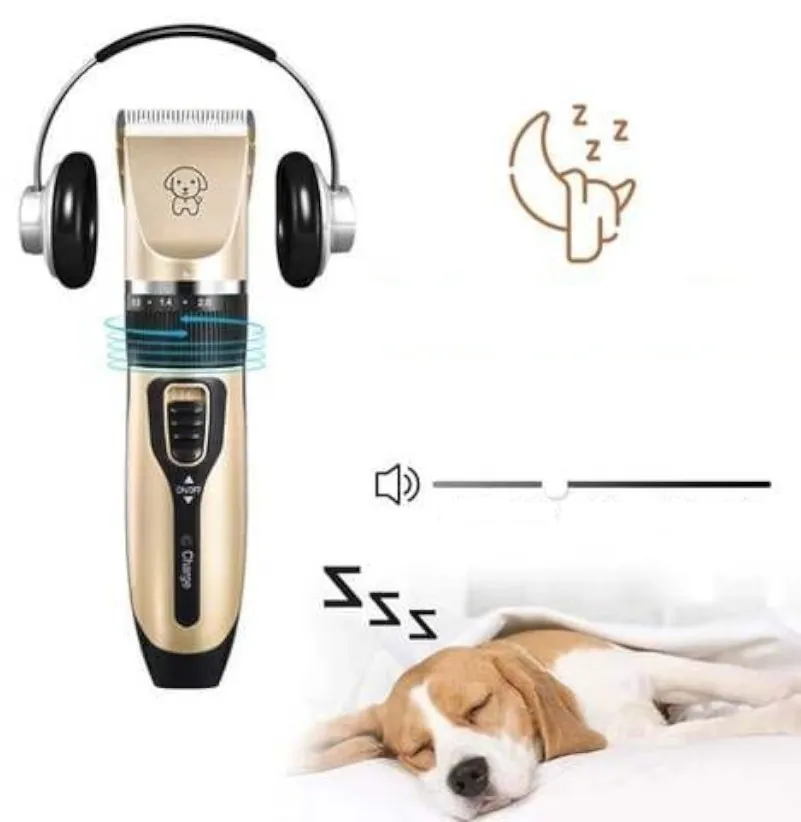 Máquina de Tosa Profissional Pet Bivolt Silenciosa