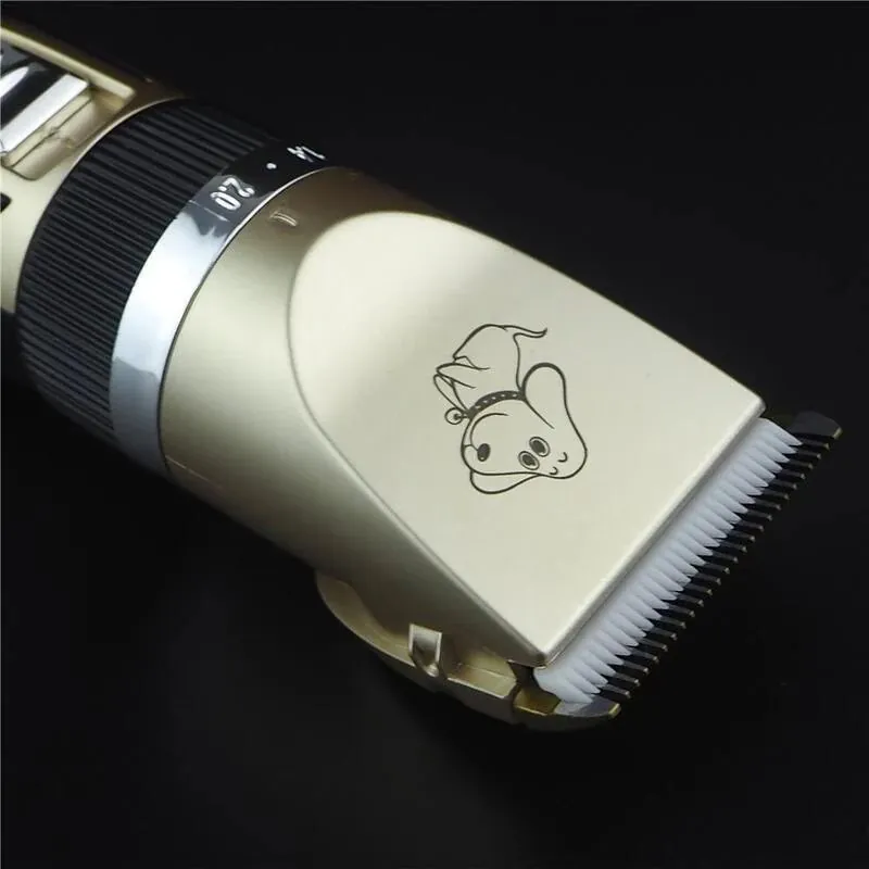 Máquina de Tosa Profissional Pet Bivolt Silenciosa
