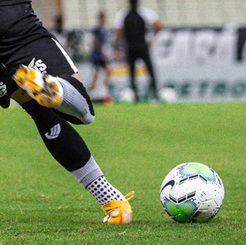 Meia Antiderrapante Grip Esportiva para Futebol