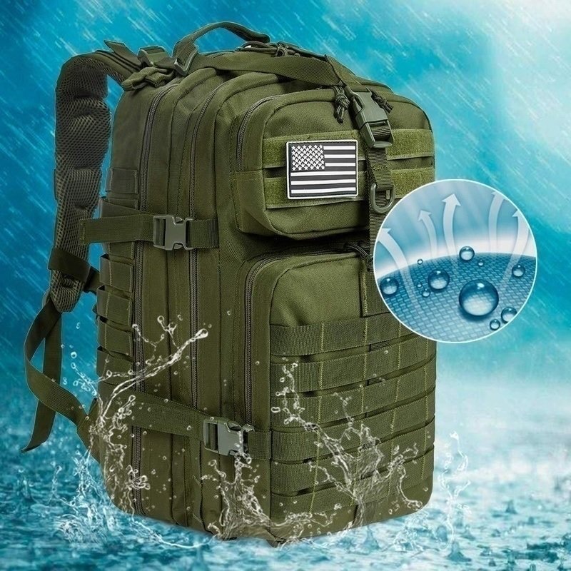Mochila Tática Militar Impermeável 50 Litros