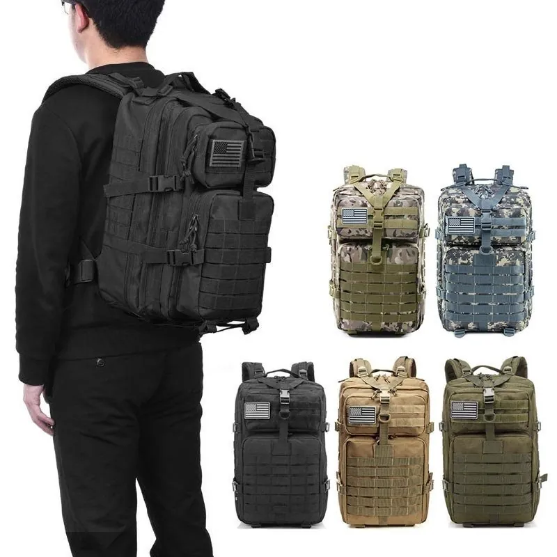 Mochila Tática Militar Impermeável 50 Litros