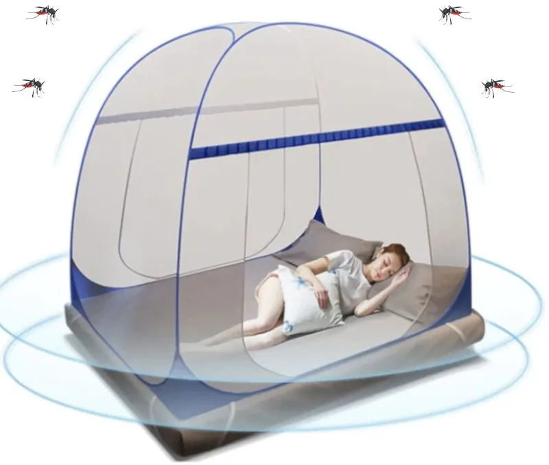 Mosquiteiro Portátil para Cama Solteiro e Casal
