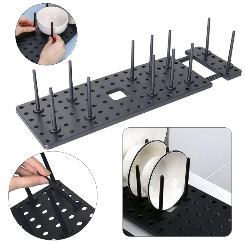 Organizador de Gaveta Expansível para Talheres e Utensílios