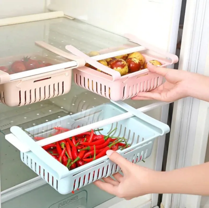 Organizadores Retráteis para Geladeira Compre 1 Leve 2