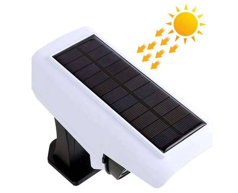 Refletor Solar com Câmera Falsa e Sensor de Presença