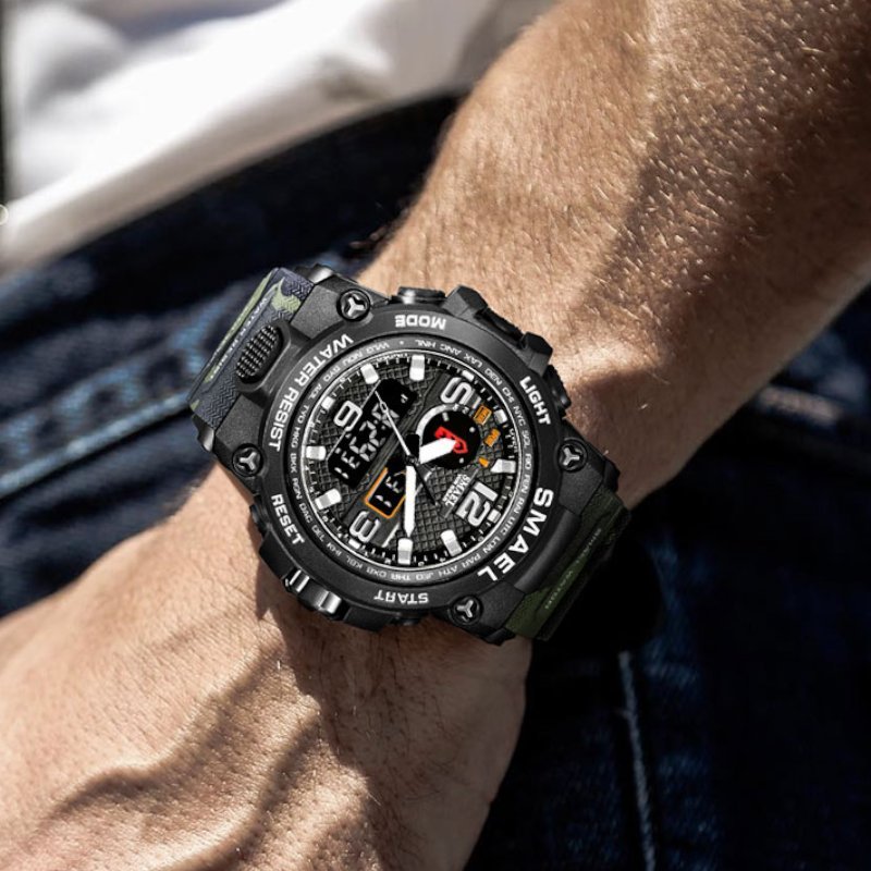 Relógio Esportivo Masculino Militar à Prova d'Água