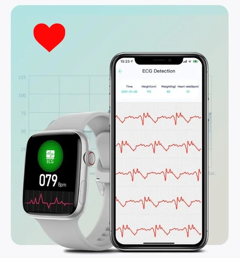 Relógio Inteligente Bluetooth IP67 com Tela Touch