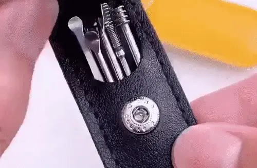 Kit Removedor de Cera de Ouvido com 6 Peças Inox