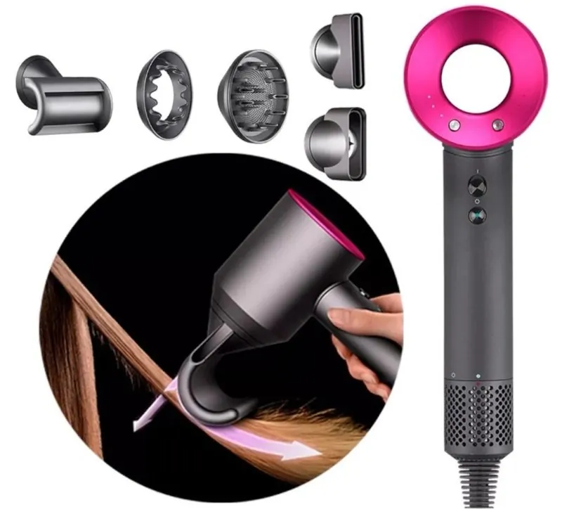 Secador de Cabelo Profissional Iônico Silencioso
