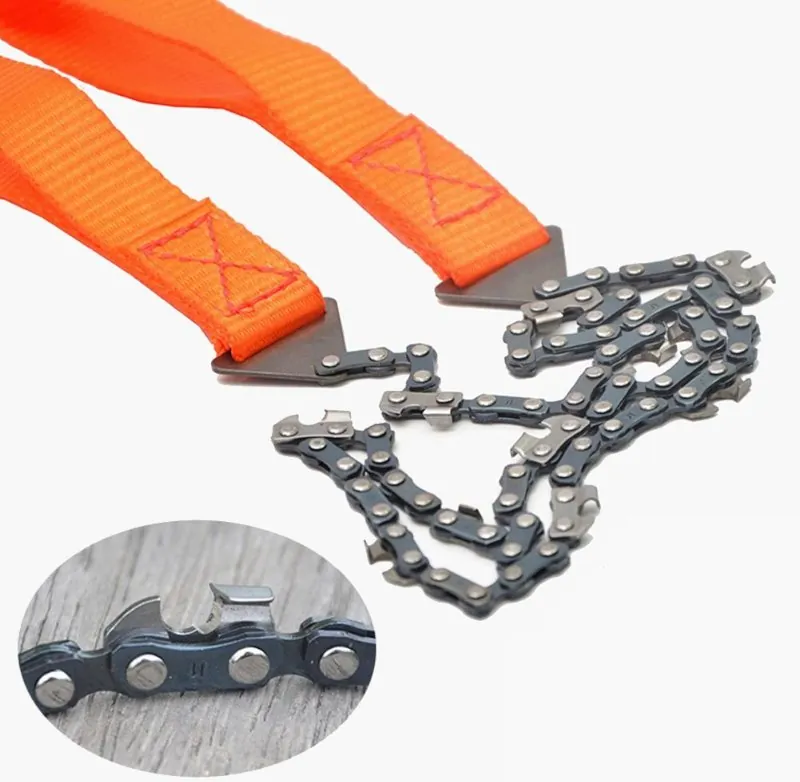 Serra de Corrente Manual Portátil para Poda e Acampamento