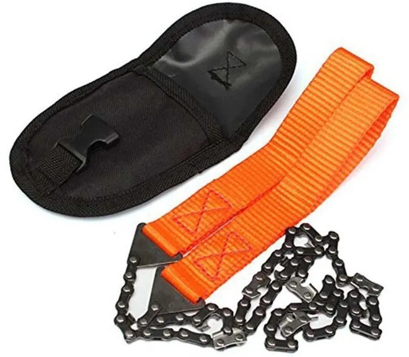 Serra de Corrente Manual Portátil para Poda e Acampamento