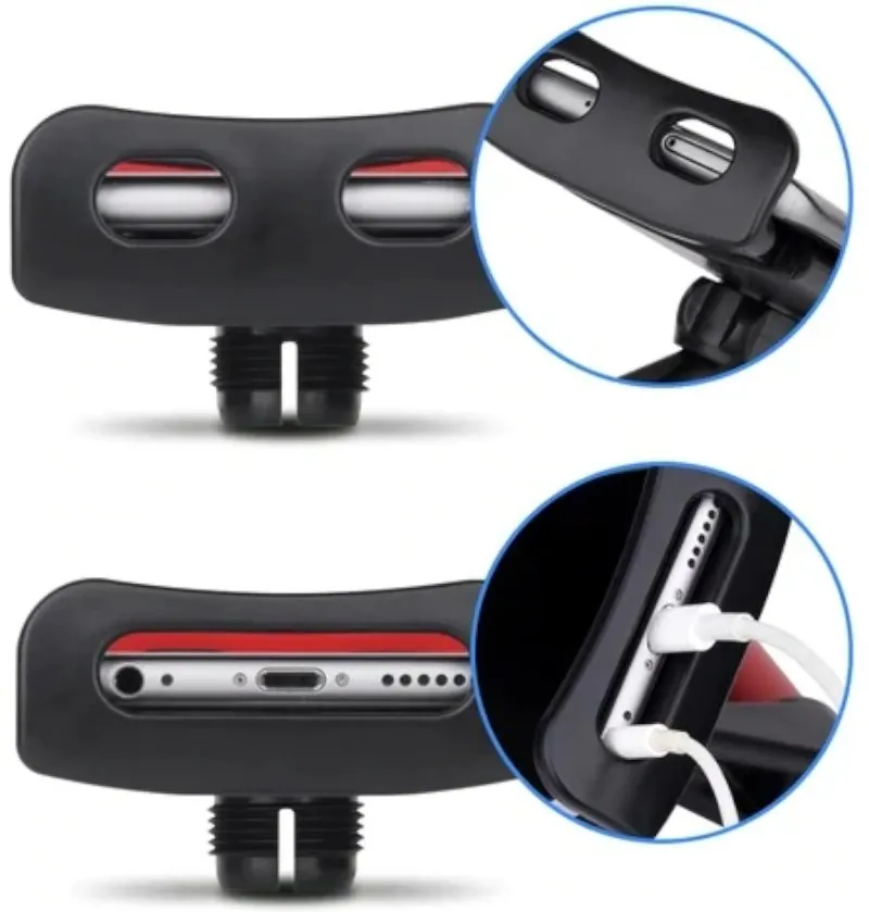 Suporte Veicular para Tablet e Celular Encosto Cabeça