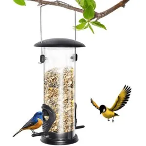 Comedouro Para Passaros Automatico Para Jardim