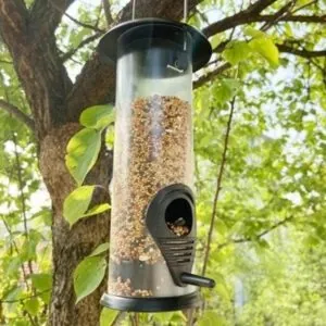 Comedouro Para Passaros Automatico Para Jardim