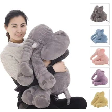 Almofada Elefante Pelucia Antialergica Para Bebe