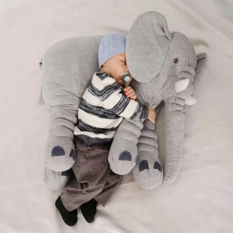 Almofada Elefante Pelúcia Antialérgica para Bebê - Imagem 6
