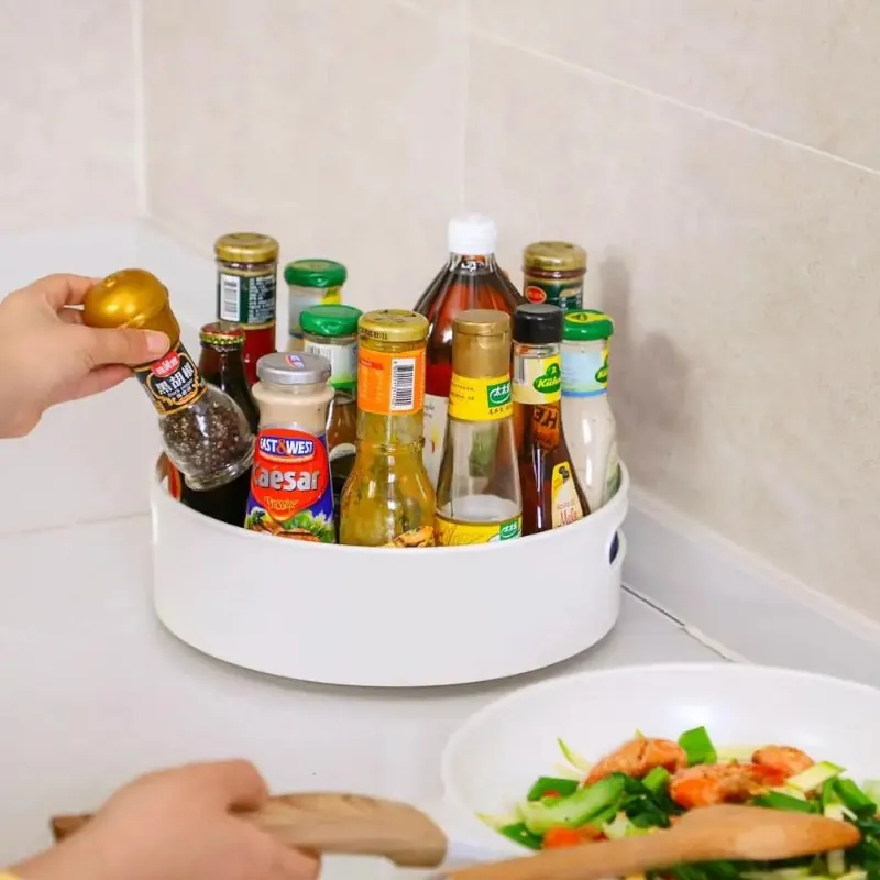 Bandeja Giratória Multiuso para Cozinha e Banheiro - Imagem 7