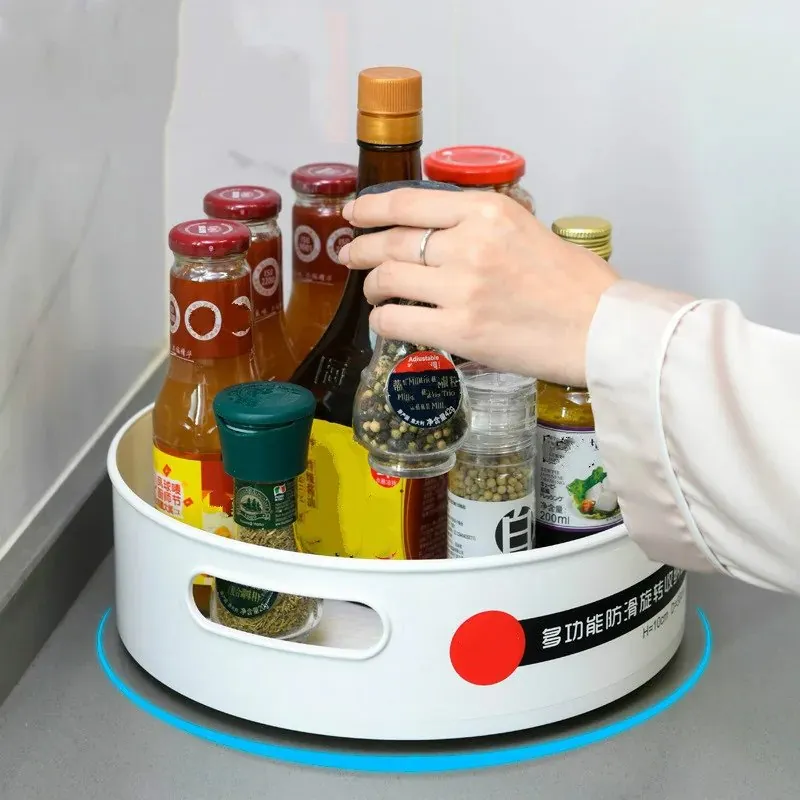 Bandeja Giratória Multiuso para Cozinha e Banheiro - Imagem 4