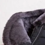 Bota Feminina Impermeável Forrada com Lã Inverno - Imagem 12
