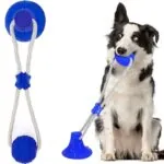 Brinquedo Mordedor Interativo com Ventosa para Cães
