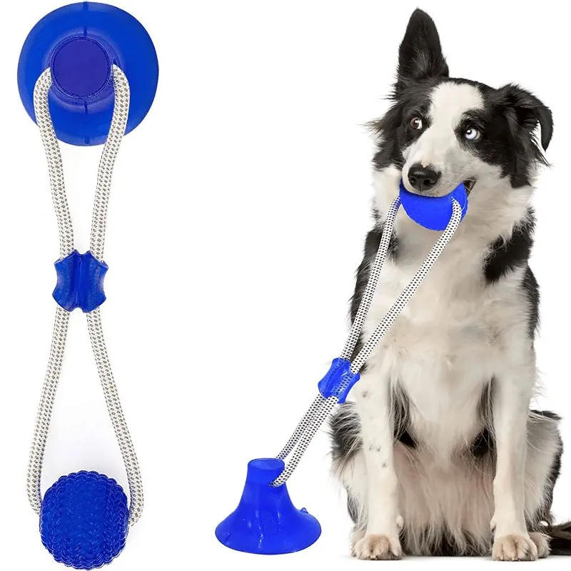 brinquedo-cachorro_5 Brinquedo Mordedor Interativo com Ventosa para Cães - Imagem 1